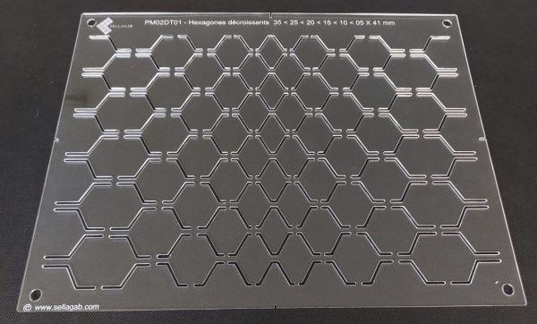 Hexagones décroissants 35