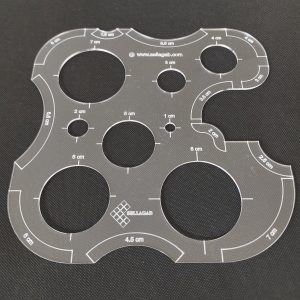 Gabarits pour tracer les cercles et coins